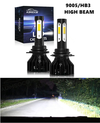#ad 6000K WHITE LED Headlight Bulbs For Acura RDX 2007 2015 High Beam LIGHTS 2X $29.99