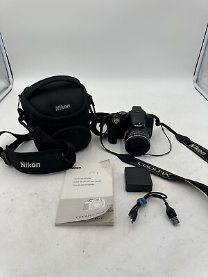 #ad 【MINT 】Nikon COOLPIX P600 16.0MP Digital Camera W Case amp; Manual $289.99