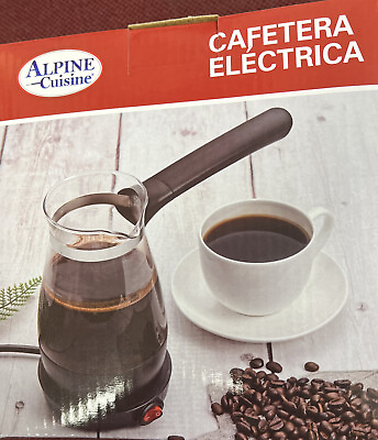 #ad New Electric Glass Coffee Maker Coffee Warmer Jazva 400ml 120v 60hz $29.75