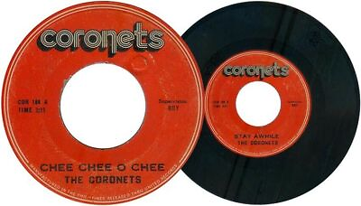 #ad Philippines THE CORONETS Chee Chee O Chee OPM 45 rpm Record $18.00
