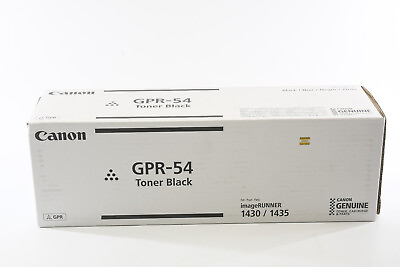 #ad Genuine Canon GPR54 9436B003 Black Toner Cartridge NEW SEALED $45.60