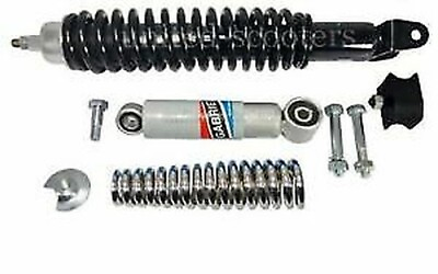 #ad Front amp;Rear Dampers Shock Absorbers Gabriel Chrome Spares Spring For Vespa VBB $87.64