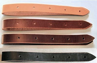 #ad USA Leather Saddle Latigo Cinch Straps Billets 3#x27; 6#x27; 8#x27; Black Brown Natural $22.95