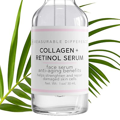 #ad Collagen Retinol Serum for face with Hyaluronic Acid 1 oz Anti Aging Fine... $18.69