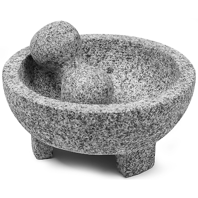 #ad Imusa 6quot; Granite Molcajete with Pestle for Grinding and Mashing $22.35