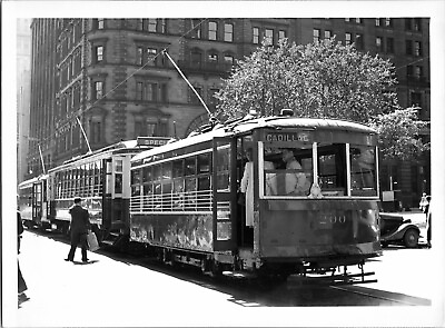 #ad Montreal Tramways Co Car #200 Interurban Trolley Streetcar 5quot; X 6.75quot; Photo $10.36
