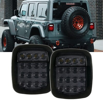 #ad 2x Stop Turn Tail Brake Backup 16 LED Marker Light for Trailer Jeep Semi Truck $43.89