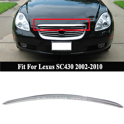 #ad Hood Molding For Lexus SC430 2002 2010 Front Bonnet Chrome Trim 75770 24010 $25.26