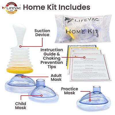 #ad New Portable Home Kit LifeVaccc Suction Device for A Choking Emergency $18.99