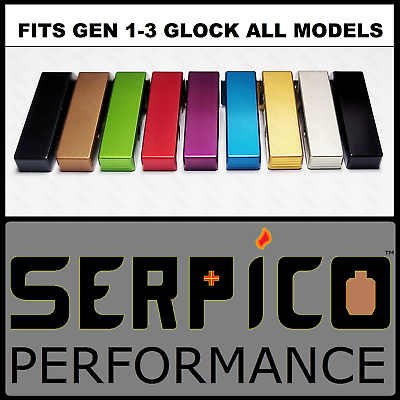 #ad #ad Serpico Performance® Gen 1 3 Aluminum Magazine Release Extended fits Glock $17.99