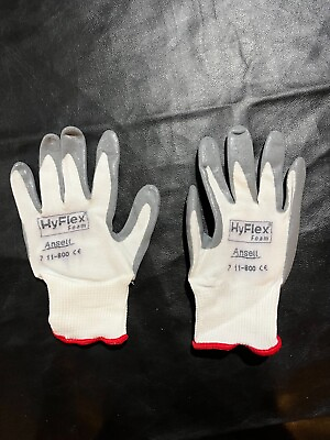 #ad 12 Pair Ansell HyFlex 11 800 Light Duty Multipurpose Glove Size 7 $14.99