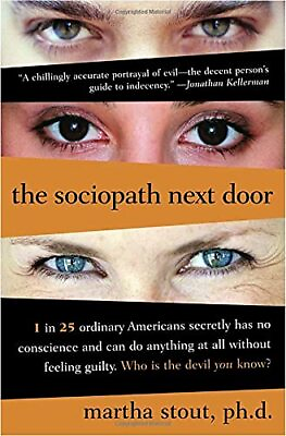 #ad The Sociopath Next Door Martha Stout Hardcover Good $5.39