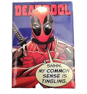 #ad Marvel Deadpool Magnet $9.00
