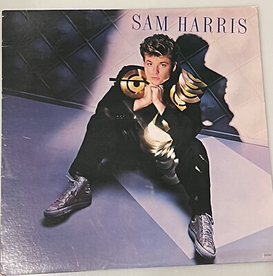 #ad SAM HARRIS 1985 SELF TITLED VINYL RECORD OVER THE RAINBOW SUGAR DON#x27;T BITE $20.00
