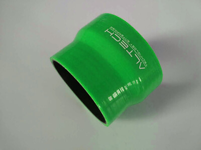 #ad 3#x27;#x27; to 3.25#x27;#x27; 76mm to 83mm Straight Silicone Coupler Reducer Hose Green $4.20