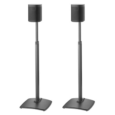 #ad Sanus WSSA2 Adjustable Speaker Stands for Sonos ONE PLAY:1 and PLAY:3 Pair $199.99