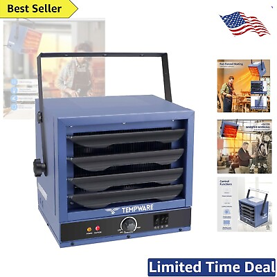 #ad Ceiling Mount Shop Heater 5000 Watt Electric Garage Heater with 3 Heat Levels $205.99