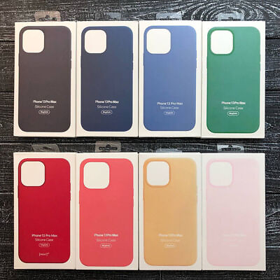 For iPhone 13 Pro 6.1#x27;#x27; 13 6.1#x27;#x27; Nice Original Silicone Phone Case with MagSafe $19.69