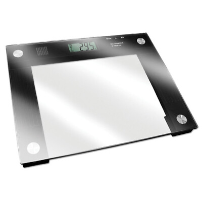 #ad Talking Extra Wide Glass Scale 550 lb Weight Capacity 2 Person Memory Feature $97.89
