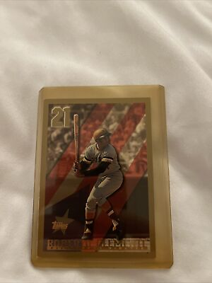#ad 1998 Topps Opening Day #21 Roberto Clemente $20.00