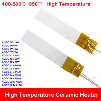 #ad 100℃ 500℃ 950℉ High Temperature MCH Ceramic Heater Metal Heating Element Tablet $3.95