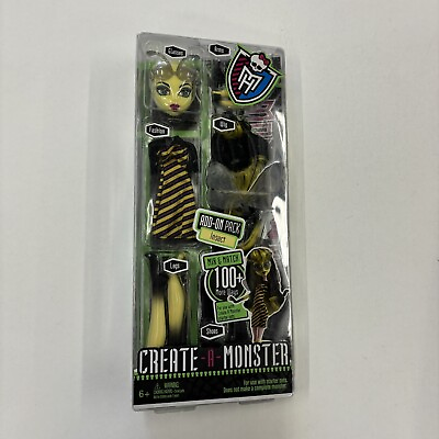 #ad Insect Create A Monster Add On Pack Monster High new in box $62.00