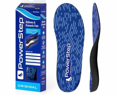 #ad Powerstep Original Full Length Insoles Inserts Arch Support Orthotic Sizes 4 15 $39.75