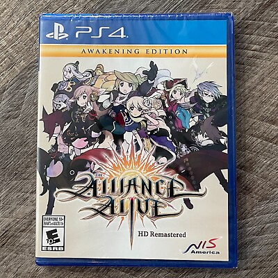 #ad New Alliance Alive HD Remastered Awakening Edition for PS4 Sony Playstation 4 $59.88