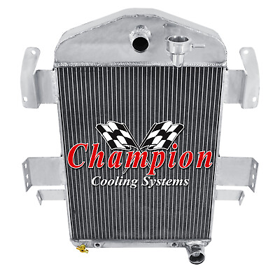 #ad KR Champion 3 Row Radiator Chevy Configuration for 1934 Chevrolet Master #CC34CH $244.82
