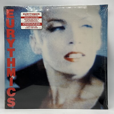 #ad Eurythmics Be Yourself Tonight SEALED 1985 US 1st Press HYPE Sticker $34.99