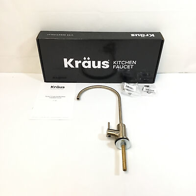 #ad Kraus FF 100 Purita Single Handle Water Filtration Deck Mounted Kitchen Faucet $59.49