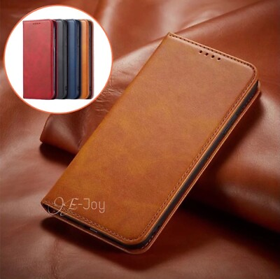 #ad For iPhone 15 14 13 12 11 Plus Pro Max Mini X Leather Magnetic Flip Wallet Case $10.95