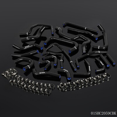 #ad Fit For MR2 Turbo 2.0L 3SGTE Rev2 LHD 1991 Ancillary Silicone Coolant Hose Kit $49.40