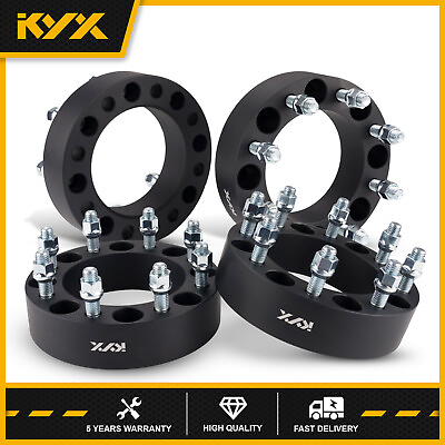 #ad 50mm 8x170 M14x2 Wheel Spacers Adapters For 99 16 Ford F 250 F 350 Super Duty $117.30