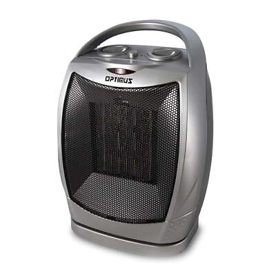 #ad Portable Oscillating Ceramic Heater With Thermostat $36.10