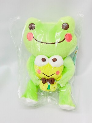 #ad Pickles the Frog x Sanrio Kero Kero Keroppi Stuffed toy S A Plush Doll New Japan $41.75