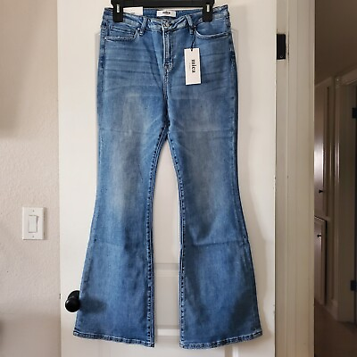 #ad Mica Denim Los Angeles Size 32 High Rise Flare $25.00