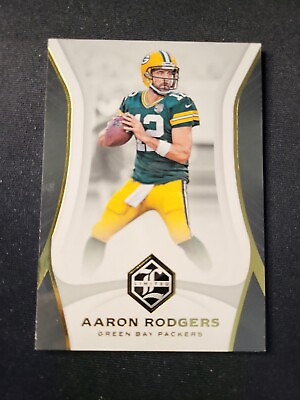 #ad 2018 Limited Aaron Rodgers card #35 $2.99