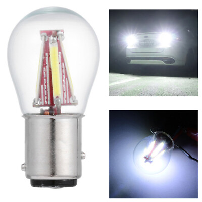 #ad 1x 4 LED Filament 1156 BAU15S 581 PY21W LED Turn Signal Light Reverse Lamp Bulb $10.99