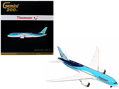 #ad Boeing 787 8 Commercial Aircraft quot;Thomson TUI Airwaysquot; Blue and White quot;Gemini $177.01