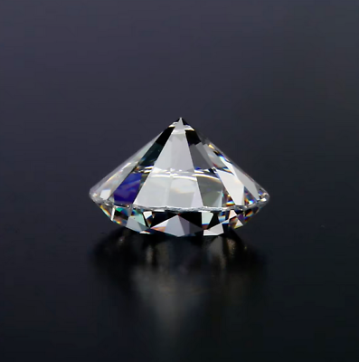#ad 2 Ct Round Diamond HPHT CVD VVS1 D Grade Stunning Radiance AG $250.00