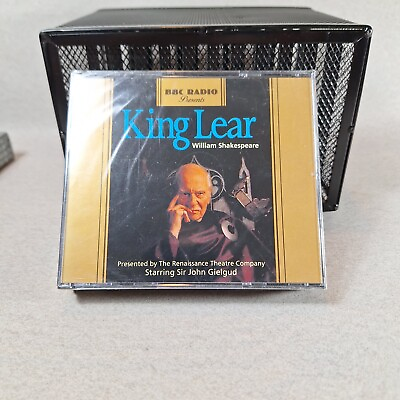 #ad BBC Radio Presents King Lear William Shakespeare 3 CD Set New Sealed Gielgud $49.94
