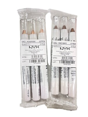 #ad 3 Pack NYX Professional Makeup Jumbo Eye Pencils Choose Your Shade Sealed $12.99