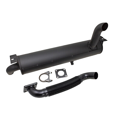 #ad 6718564 6719566 Muffler amp; Exhaust Pipe Kit Compatible With Bobcat 773 S175 T190 $209.99