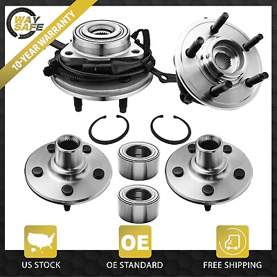 #ad 4pc Front Rear Bearing Wheel Hub Kit for Ford Explorer Sport Trac Mountaineer $179.95