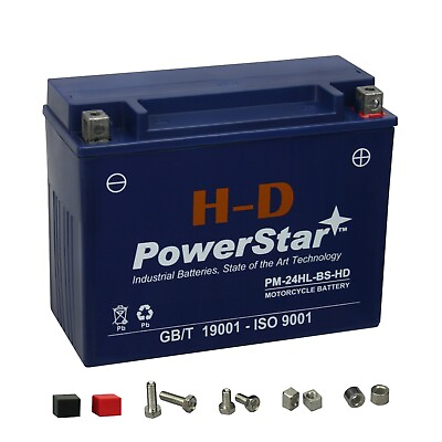#ad PowerStar HD BTX24HL BS Snowmobile Battery for Arctic Cat T660 Turbo Trail $75.88