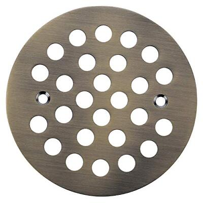 #ad 4 1 4Inch Screw in Shower Strainer Drain Cover Replacement Floor Strainer Flo... $34.27