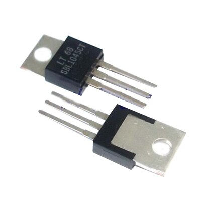 #ad 5PCS SBL1045CT TO 220 SBL1045 Schottky Barrier Rectifiers Diodes $3.99