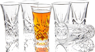 #ad Tequila Glasses Heavy Base Shot Glass Cordial Glasses 2 OZ Set of 6 $19.95