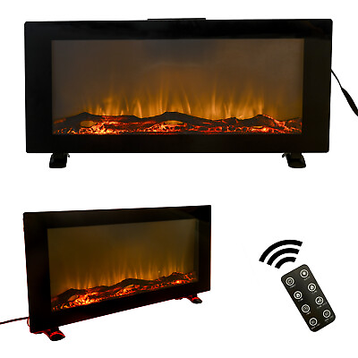 #ad #ad 42 In Wall Mounted Surface Electronic Fireplace 10 Colors Back Light $268.88